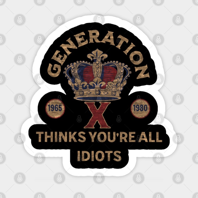 GENERATION "X" Sticker by Farm Road Mercantile 